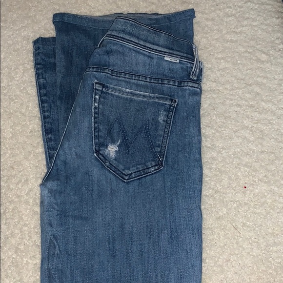 bell bottom mother jeans - Picture 1 of 4